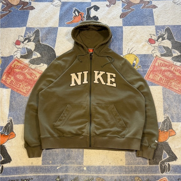 Nike Other - Vintage Nike spell out zip up sweatshirt
